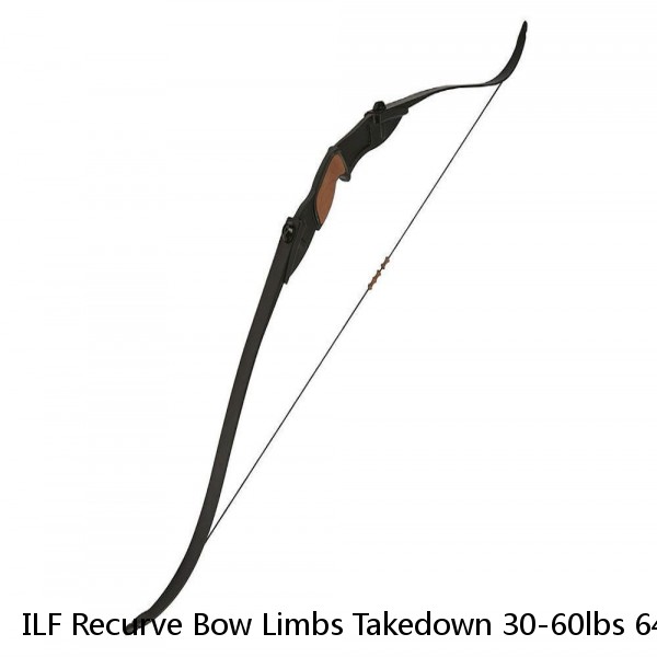 ILF Recurve Bow Limbs Takedown 30-60lbs 64'' Archery Hunting Shooting Outdoor