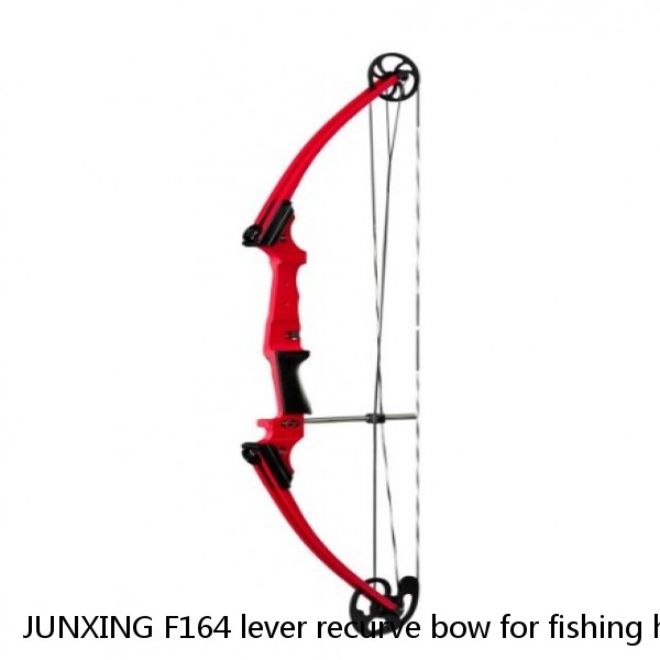 JUNXING F164 lever recurve bow for fishing hunting draw weight 40-55lbs
