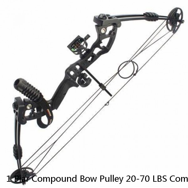 1 Piar Compound Bow Pulley 20-70 LBS Compound Bow DIY Junxing M120/M125 Archery