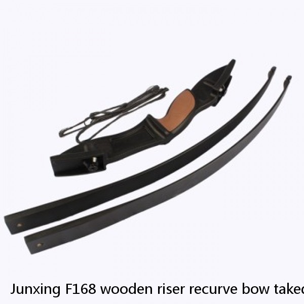 Junxing F168 wooden riser recurve bow takedown bow
