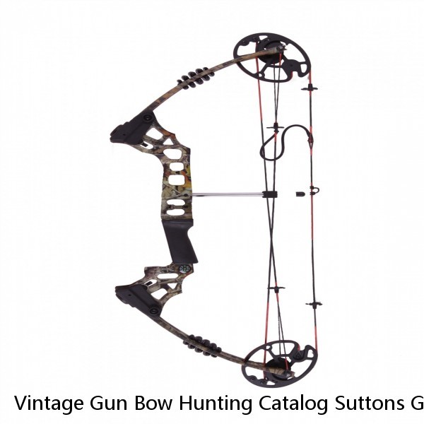 Vintage Gun Bow Hunting Catalog Suttons Guns Archery Paris Illinois 