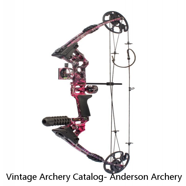 Vintage Archery Catalog- Anderson Archery  Sales Co. 1958-1959