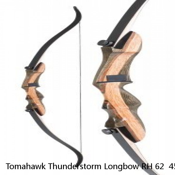 Tomahawk Thunderstorm Longbow RH 62  45# 3 Rivers Great Plains
