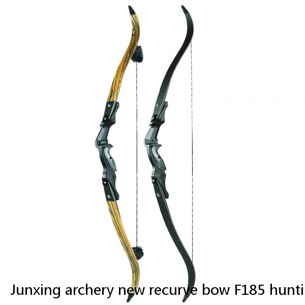 Junxing archery new recurve bow F185 hunting bow with 17"19"21" 30-55lbs right hand archery